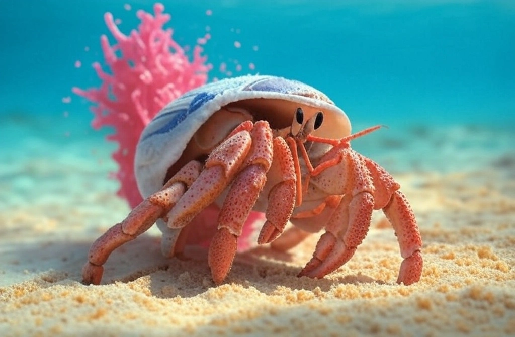 Hermie Hustle the racing crab