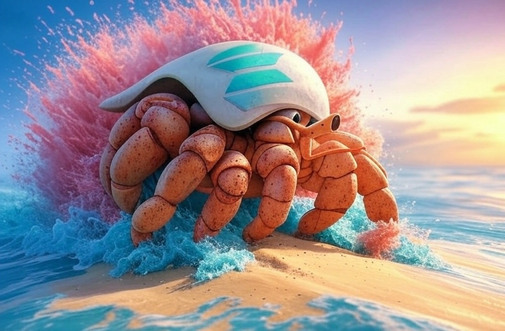 Pinchy Pacer the racing crab