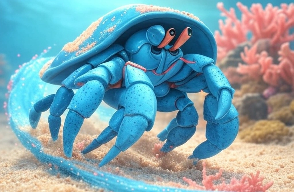 Sandy Sprinter the racing crab