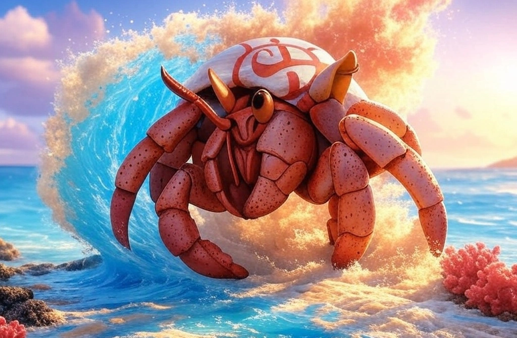 Turbo Tide the racing crab